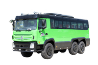 Penggerak enam roda 210 tenaga kuda EQ2100/2102 bus penumpang 25+2 yang dimodifikasi kutipan_18/20/23/28/30/35 kursi minibus pabrikan hotline_DFKendaraan khusus off-road 6x6 sasis 240/245/246 konfigurasi yang disesuaikan