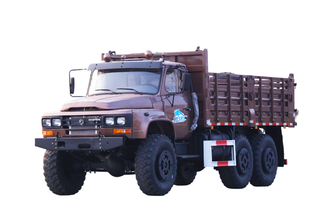 DFEQ2100E6D truk khusus off-road baru_penggerak enam roda 245 kendaraan angkut 140 runcing_6×6 truk militer kepala panjang klasik 190 tenaga kuda