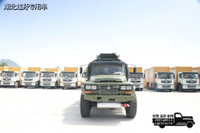 190 tenaga kuda EQ2100 truk tanker minyak hidung runcing berpenggerak enam roda_DF truk tanker minyak berpenggerak enam roda 10 meter persegi_6*6 truk pengangkut tangki multi-fungsi kepala panjang