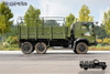 DFEQ2082 truk ringan kendaraan khusus off-road_2,5 ton EQ2082 truk kepala datar yang ditingkatkan_Penggerak 6 roda Ban off-road truk kecil kepala datar EQ240/25Y
