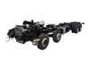 Yuchai 420/Weichai 500 HP 8×4 pagar gudang Pabrikan truk pengangkut sasis Kategori III_15/20/25/30/35/40/50/60 ton empat poros sayuran dan buah-buahan, platform penyesuaian truk domba dan babi_Empat depan dan delapan belakang DF kutipan kendaraan