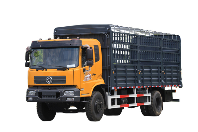 DF Produsen truk pengangkut bak truk hidraulik Yuchai 260 HP 4×2_Cummins/Weichai/Sinotruk Modifikasi sasis kendaraan khusus off-road 4×4 15/10/20 ton kutipan ekspor_Dua gandar dan ban belakang ganda untuk menarik sapi dan domba, konfigurasi pemuatan kargo sayuran dan biji-bijian