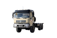 Cummins/Weichai 190/210 tenaga kuda yang disesuaikan dan ditingkatkan EQ2102G produsen sasis truk khusus off-road_penggerak enam roda 245 kepala datar 153 harga truk pengangkut_6×6DFkendaraan militer klasik 210 tenaga kuda konfigurasi platform kelas dua