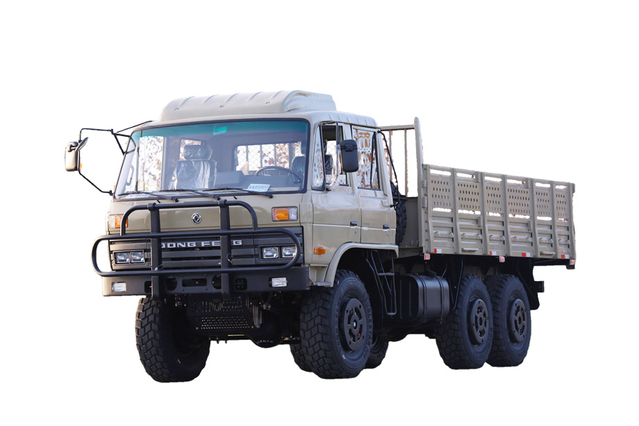 Harga jual 190/210 tenaga kuda EQ2102N truk khusus off-road baris ganda dengan AC overhead_Penggerak enam roda 246 kepala datar 153 Produsen truk pengangkut tanah dan batu Lasha_6×6DF konfigurasi kendaraan kargo kendaraan militer klasik
