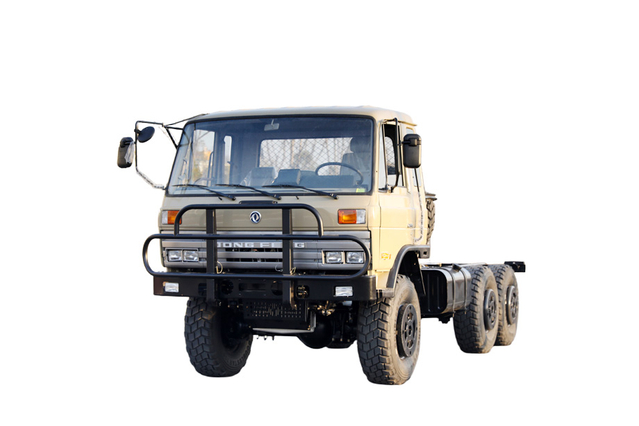 190/210 tenaga kuda EQ2102G truk khusus off-road sasis_penggerak enam roda 245 kepala datar 153 kendaraan angkut_6×6DFkendaraan militer klasik 210 tenaga kuda kendaraan kargo platform kelas dua