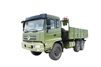 Penjualan produsen truk khusus off-road EQ2102G 190/210 tenaga kuda_Tiang terpal yang dapat dilepas, penggerak enam roda yang disesuaikan, konfigurasi truk pengangkut 245 kepala datar 153_6×6DF kendaraan kargo kendaraan militer klasik Harga Cummins/Weichai