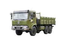 Produsen truk khusus off-road Cummins 190/Weichai 210 tenaga kuda EQ2102G yang disesuaikan_Penggerak enam roda 245 kepala datar 153 konfigurasi truk pengangkut_6×6DF harga kendaraan kargo kendaraan militer klasik