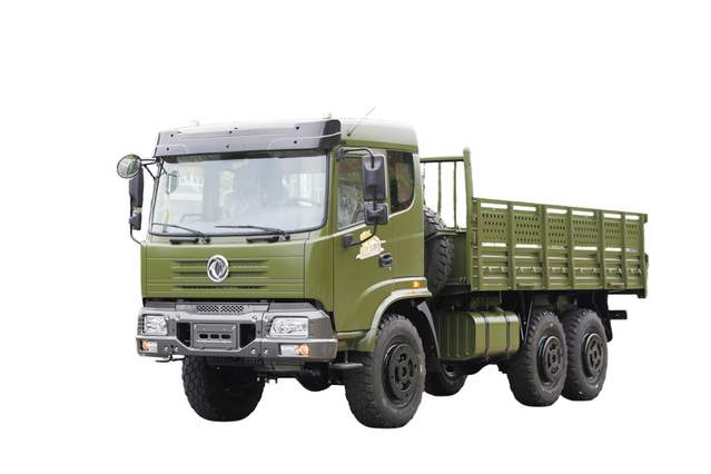 Produsen truk khusus off-road Cummins 190/Weichai 210 tenaga kuda EQ2102G yang disesuaikan_Penggerak enam roda 245 kepala datar 153 konfigurasi truk pengangkut_6×6DF harga kendaraan kargo kendaraan militer klasik