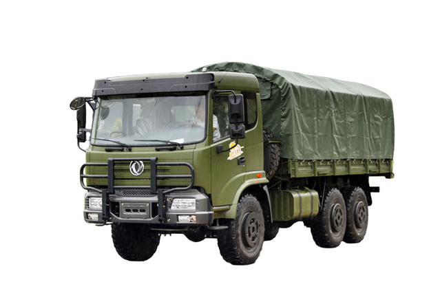 Cummins 190/Weichai 210 tenaga kuda EQ2102G produsen truk khusus off-road_Tiang terpal yang dapat dilepas disesuaikan penggerak enam roda 245 kepala datar 153 konfigurasi truk pengangkut_6×6DF harga kendaraan kargo kendaraan militer klasik