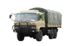 Tiang terpal yang dapat dilepas dengan AC di atas kepala 190/210 tenaga kuda EQ2102N harga jual truk khusus off-road baris ganda_penggerak enam roda 246 kepala datar 153 Produsen truk pengangkut tanah dan batu Lasha_6×6DF konfigurasi kendaraan kargo kendaraan militer klasik