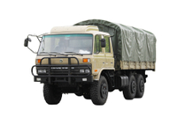 Tiang terpal yang dapat dilepas dengan AC di atas kepala 190/210 tenaga kuda EQ2102N harga jual truk khusus off-road baris ganda_penggerak enam roda 246 kepala datar 153 Produsen truk pengangkut tanah dan batu Lasha_6×6DF konfigurasi kendaraan kargo kendaraan militer klasik