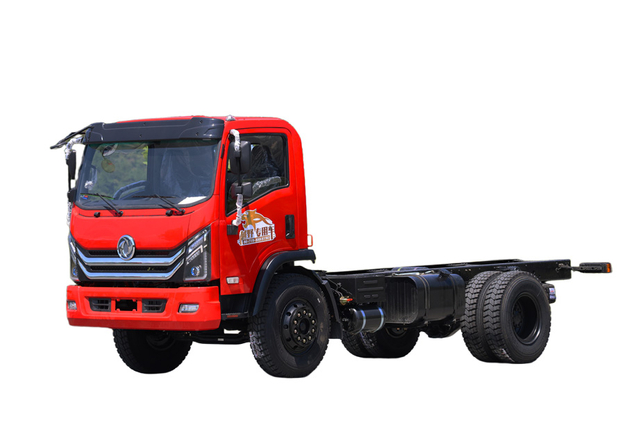 Cummins 170 HP DF Kendaraan khusus off-road 4×2 Produsen modifikasi sasis truk pemadam kebakaran 7 persegi_Truk ringan penggerak empat roda dapat disesuaikan dengan ekspor kemudi kiri dan kanan 4×4_Pelat ekskavator kendaraan khusus kecil/datar/van/barel/sanitasi/kendaraan rekayasa/kutipan transportasi gunung