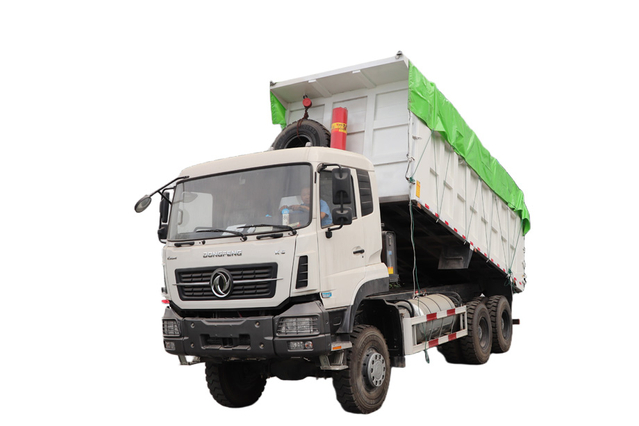 Produsen dump modifikasi sasis khusus off-road 6×6 Weichai 340 HP yang disesuaikan_Penggerak enam roda 245 harga truk dump kargo kepala datar_6×6DFKonfigurasi platform kelas dua klasik
