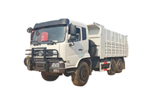 190/210/240/260 HP EQ2102G produsen truk khusus off-road_Cummins/Weichai penggerak enam roda yang disesuaikan 245 kepala datar 153 konfigurasi truk pengangkut_6×6DFkendaraan militer klasik 12/10/15//kendaraan kargo 20 ton Telepon penjualan harga Cummins/Weichai
