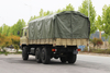 Tiang terpal yang dapat dilepas dengan AC di atas kepala 190/210 tenaga kuda EQ2102N harga jual truk khusus off-road baris ganda_penggerak enam roda 246 kepala datar 153 Produsen truk pengangkut tanah dan batu Lasha_6×6DF konfigurasi kendaraan kargo kendaraan militer klasik