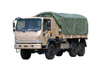 11R18DFEQ2082 truk ringan 2,5 ton penggerak enam roda_nomor telepon penjualan 170 tenaga kuda truk off-road kepala datar yang dimodifikasi_'Bobcat' seri 6*6 rencana konfigurasi kendaraan khusus pabrikan ban gurun Warrior 335/80R20 yang disesuaikan