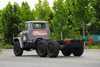 Sasis kendaraan militer off-road kaca ganda pabrik EQ2100E6D_Penggerak enam roda 245 runcing 140 konfigurasi platform truk pengangkut pasukan pengangkut jalan_6×6DFharga kargo khusus kepala panjang klasik 190 tenaga kuda