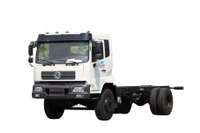 DF 4×2 Weichai 210 HP produsen modifikasi sasis wheelbase diperpanjang_kendaraan khusus off-road 4×4 yang dapat disesuaikan 20 ton kutipan ekspor_papan ekskavator/datar/van/barel/sanitasi/kendaraan rekayasa