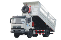 Truk sampah gudang 210 tenaga kuda DF 4×2 kutipan ekspor_Dapat disesuaikan 4×4 produsen truk sampah beban gudang khusus off-road_170 190/260 tenaga kuda dua gandar ban belakang ganda yang menarik sapi, domba, sayuran, dan biji-bijian