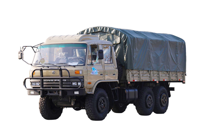Terpal yang dapat dilepas dengan AC di atas kepala 190/210 tenaga kuda EQ2102N harga jual truk khusus off-road baris ganda_penggerak enam roda 246 kepala datar 153 Pabrikan truk pengangkut pekerjaan tanah Lasha_6×6DF konfigurasi kendaraan kargo kendaraan militer klasik