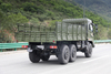 Upgrade Cummins 190/Weichai 210 tenaga kuda EQ2102G produsen truk khusus off-road_Penggerak enam roda 245 kepala datar 153 konfigurasi truk pengangkut_6×6DF harga kendaraan kargo kendaraan militer klasik
