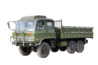 190/210 tenaga kuda EQ2102N harga truk khusus off-road dua baris_Penggerak enam roda 246 kepala datar 153 Produsen truk pengangkut pekerjaan tanah Lasha_6×6DF konfigurasi kendaraan kargo kendaraan militer klasik
