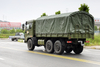 Cummins 190/Weichai 210 tenaga kuda EQ2102G produsen truk khusus off-road_Tiang terpal yang dapat dilepas disesuaikan penggerak enam roda 245 kepala datar 153 konfigurasi truk pengangkut_6×6DF harga kendaraan kargo kendaraan militer klasik
