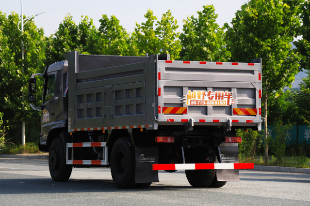 DF Kutipan ekspor kendaraan pengangkut kargo 4×2 disesuaikan Cummins/Weichai 210/190/240/260 sasis tenaga kuda_4×4 kargo khusus off-road 10/15/20/15 ton pabrikan dumper_dua gandar ban belakang ganda yang menarik sapi, domba, sayuran, dan biji-bijian