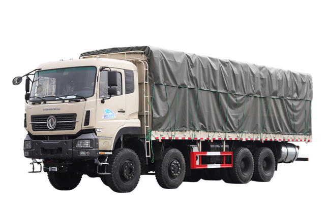 Terpal yang dapat dilepas 8×8 pagar gudang produsen sasis truk pengangkut Cummins 420/Weichai 500/Yuchai 375 truk pagar tenaga kuda_15/20/25/30/35/40/50/60 ton sayuran dan buah-buahan empat gandar, kustomisasi truk domba dan babi_8×4 depan empat belakang delapan DF kutipan platform truk pelat ekskavator