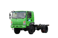170 HP DF Produsen modifikasi sasis kendaraan khusus off-road 4×4_Ekspor 4×2 yang dapat disesuaikan_Papan ekskavator/datar/van/barel/sanitasi/kutipan kendaraan rekayasa