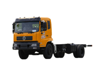 DF Produsen sasis truk pengangkut bak truk hidraulik Yuchai 260 HP 4×2_Cummins/Weichai/Sinotruk Modifikasi sasis kendaraan khusus off-road 4×4 15/10/20 ton kutipan ekspor_Dua gandar belakang dengan ban ganda untuk menarik konfigurasi pemuatan kargo sapi dan domba, sayuran dan biji-bijian