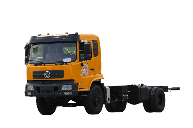 DF Produsen sasis truk pengangkut bak truk hidraulik Yuchai 260 HP 4×2_Cummins/Weichai/Sinotruk Modifikasi sasis kendaraan khusus off-road 4×4 15/10/20 ton kutipan ekspor_Dua gandar belakang dengan ban ganda untuk menarik konfigurasi pemuatan kargo sapi dan domba, sayuran dan biji-bijian